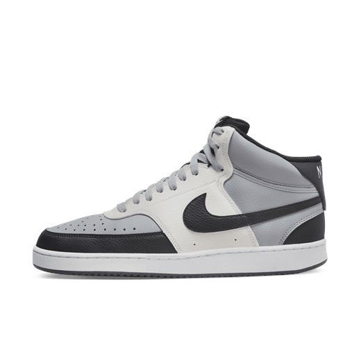 Buty męskie Nike Court Vision Mid Next Nature - Szary Nike 48.5 Nike poland