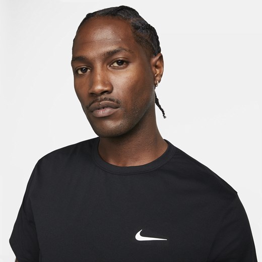 Męska uniwersalna koszulka z krótkim rękawem Dri-FIT UV Nike Hyverse - Czerń Nike L Nike poland