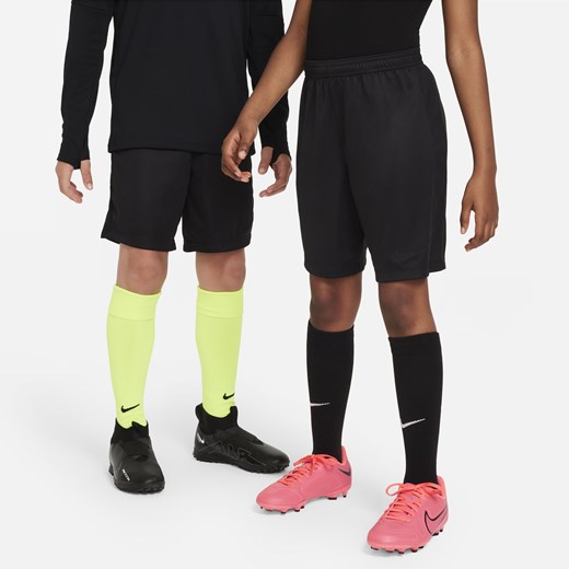 Spodenki piłkarskie dla dzieci Nike Dri-FIT Academy23 - Czerń Nike M Nike poland