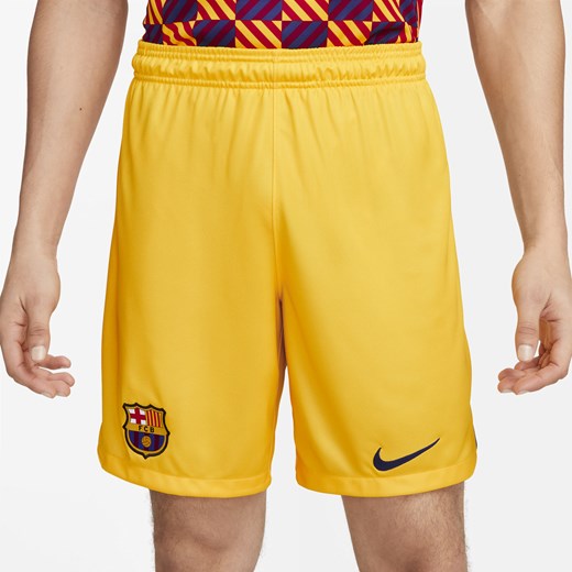 Spodenki męskie żółte Nike 