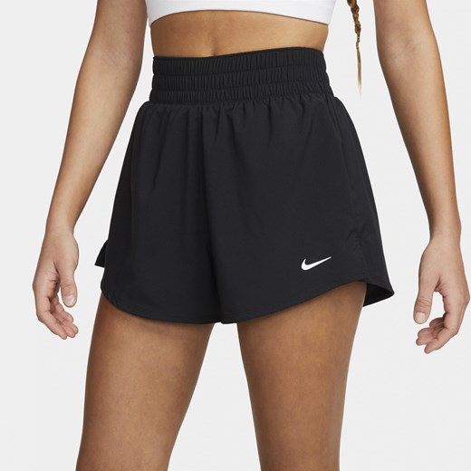 Damskie spodenki 2 w 1 z wysokim stanem Dri-FIT Nike One 7,5 cm - Czerń Nike M (EU 40-42) Nike poland