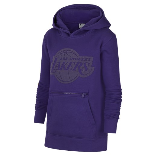 Bluza chłopięca fioletowa Nike dzianinowa