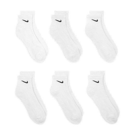 Białe skarpetki męskie Nike 