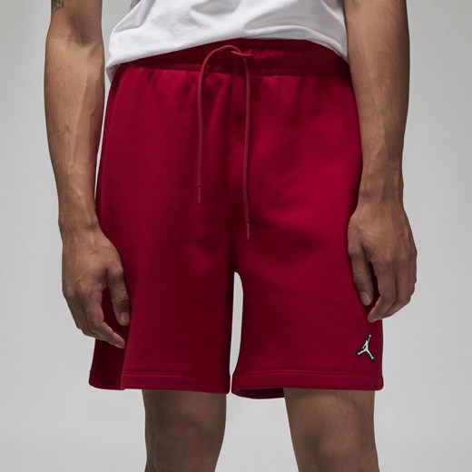 Spodenki męskie Jordan Brooklyn Fleece - Czerwony Jordan L Nike poland