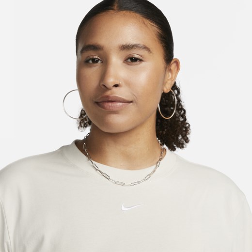 Bluzka damska Nike beżowa 