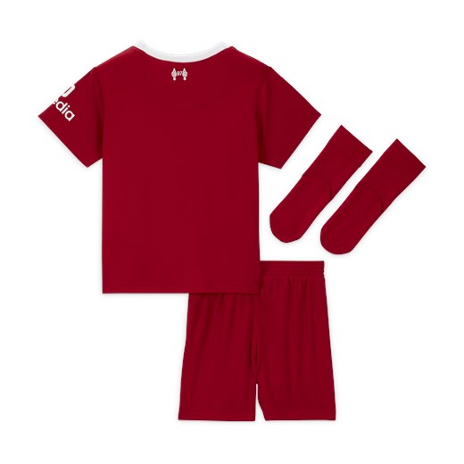 Trzyczęściowy zestaw dla niemowląt i maluchów Nike Dri-FIT Liverpool F.C. Nike 6-9M Nike poland