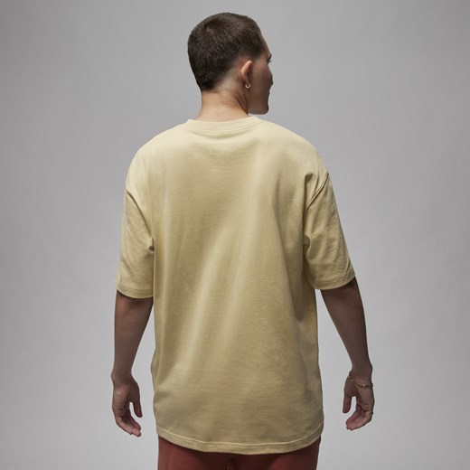 Damski T-shirt oversize z grafiką Jordan - Brązowy Jordan XS (EU 32-34) Nike poland