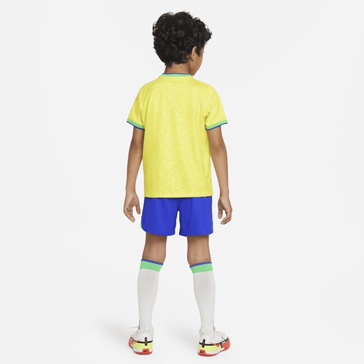 Strój piłkarski dla małych dzieci Nike Dri-FIT Brazylia 2022/23 (wersja domowa) Nike S Nike poland