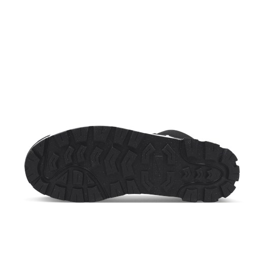 Buty sportowe damskie Nike czarne z gumy 