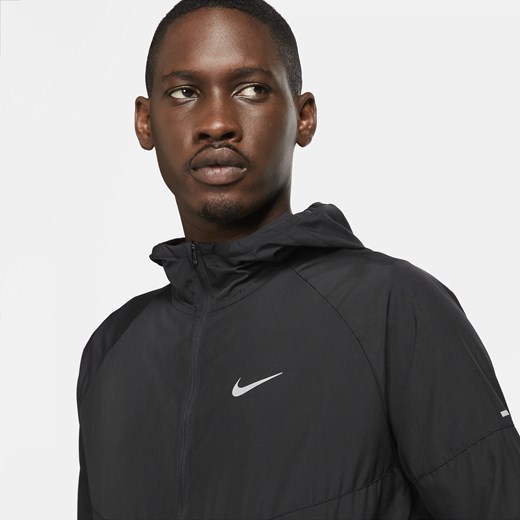 Męska kurtka do biegania Nike Repel Miler - Czerń Nike S Nike poland