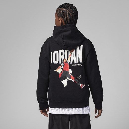Bluza z kapturem dla dużych dzieci (chłopców) Jordan Jumpman Pullover Hoodie - Jordan L Nike poland