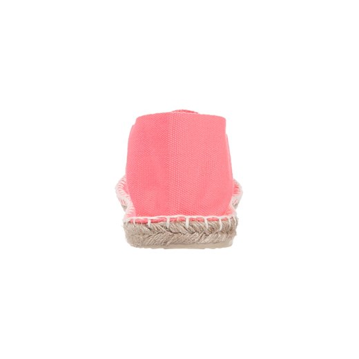 Espadrij l´original CLASSIC Espadryle pink fluo zalando rozowy bez wzorów/nadruków