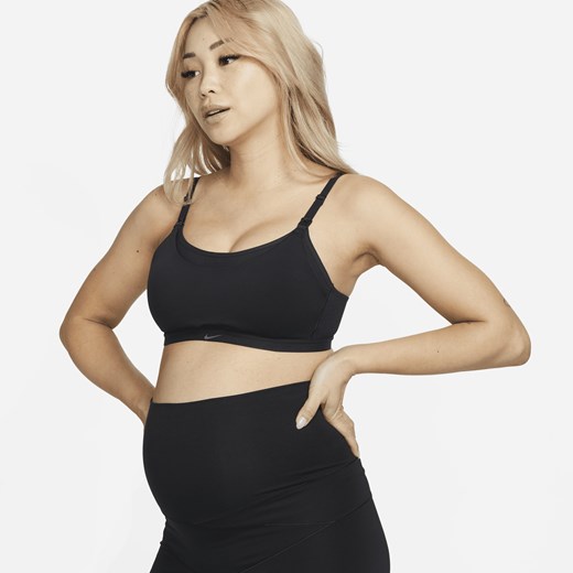 Damski ciążowy i dla kobiet karmiących piersią stanik sportowy z lekką podszewką Nike XS Nike poland