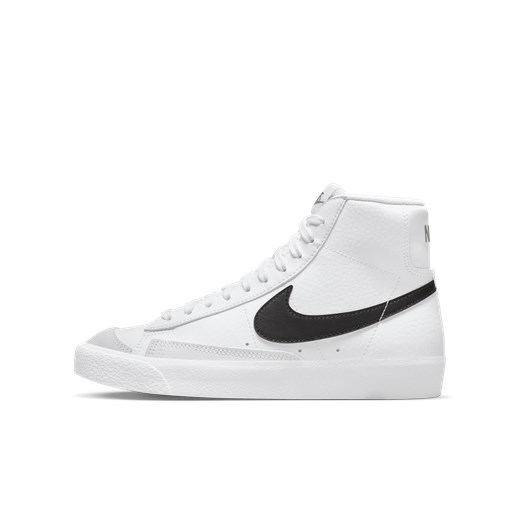 Buty dla dużych dzieci Nike Blazer Mid '77 - Biel Nike 35.5 Nike poland