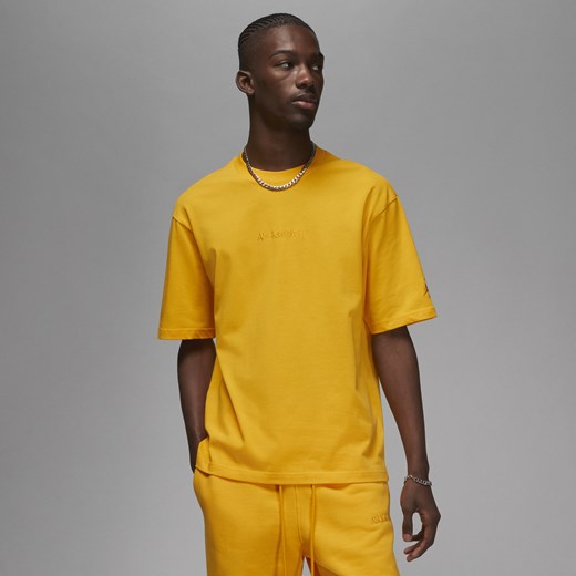 T-shirt męski Air Jordan Wordmark - Żółty Jordan S Nike poland