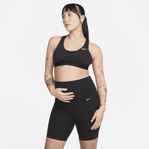 Damskie ciążowe kolarki z wysokim stanem i kieszeniami zapewniające delikatne Nike L Nike poland