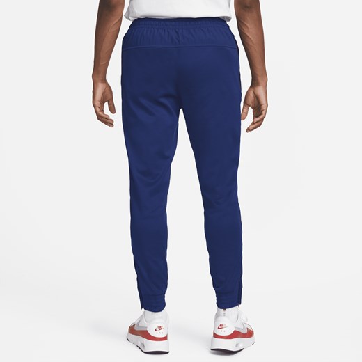 Męskie dzianinowe spodnie piłkarskie Holandia - Niebieski Nike M Nike poland