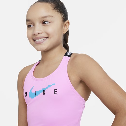 Midkini dla dużych dzieci (dziewcząt) z ramiączkami krzyżowanymi na plecach do Nike L Nike poland