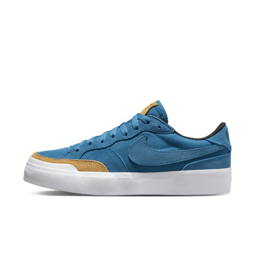 Trampki damskie Nike niebieskie zamszowe
