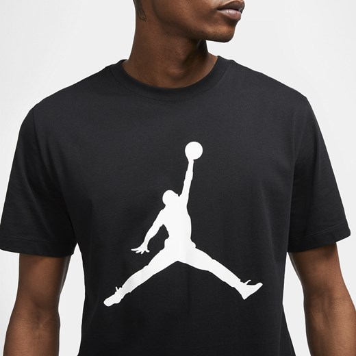 T-shirt męski Jordan czarny 