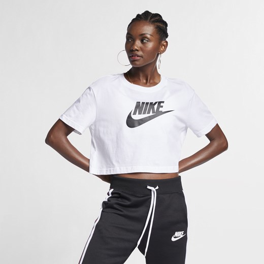 Bluzka damska Nike sportowa z bawełny 