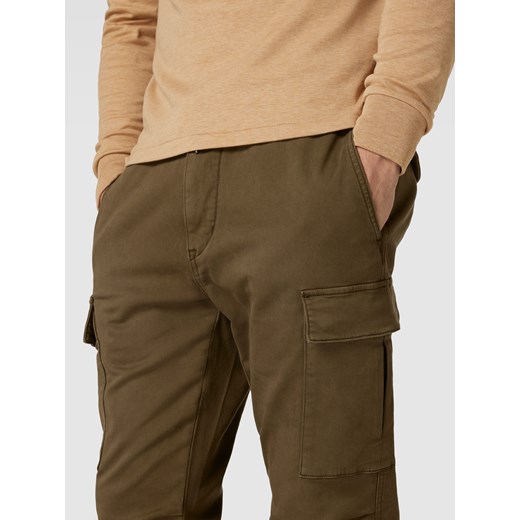 Spodnie cargo o kroju slim fit z nakładanymi kieszeniami Polo Ralph Lauren 34/32 okazja Peek&Cloppenburg 