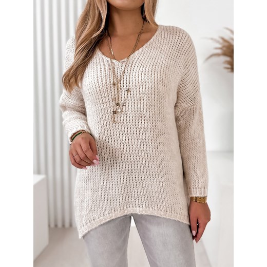 SWETER MALEO BEŻOWY UNI Ubra One size UBRA