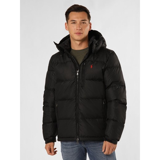 Polo Ralph Lauren Męska kurtka puchowa Mężczyźni Sztuczne włókno czarny Polo Ralph Lauren XXL vangraaf