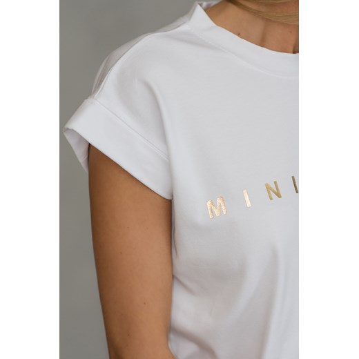 T-shirt MINIMALIST white Cloth uniwersalny promocyjna cena Clothstore