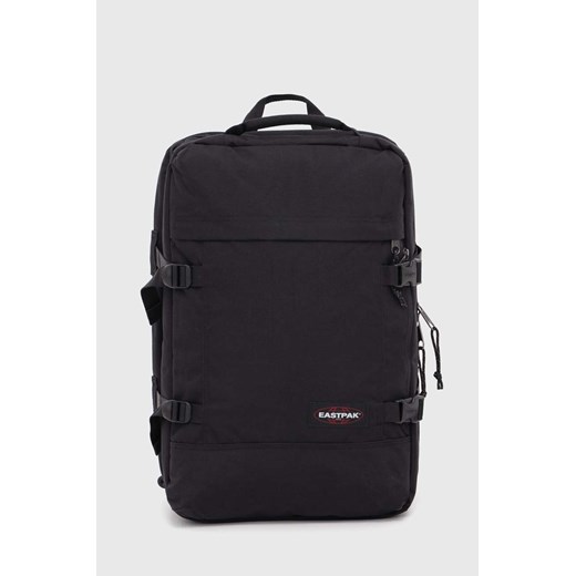 Eastpak plecak kolor czarny duży gładki Plecak Eastpak Travelpack EK0A5BBR008 ze sklepu PRM w kategorii Plecaki - zdjęcie 161585213
