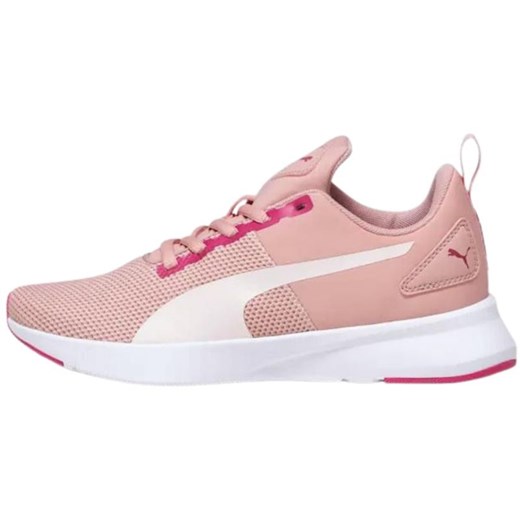 Różowe buty sportowe dziecięce Puma wiązane 