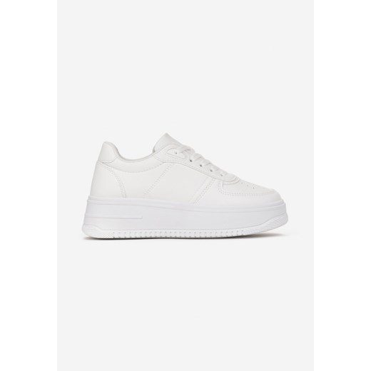 Białe Sneakersy na Platformie Ameeraka 41 promocyjna cena born2be.pl