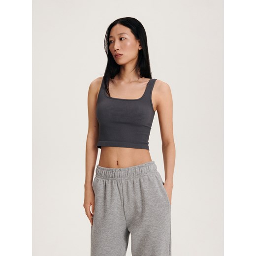 Reserved - Joggery z bawełną - Jasny szary Reserved L Reserved