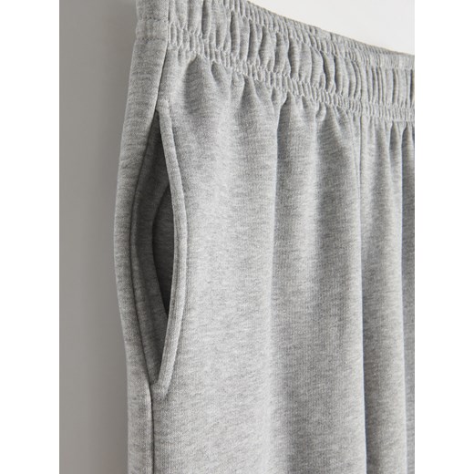 Reserved - Joggery z bawełną - Jasny szary Reserved S Reserved