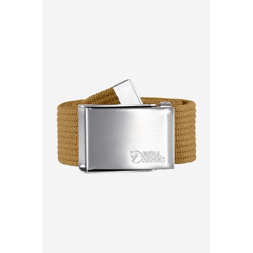 Fjallraven pasek Canvas Belt kolor beżowy F77029.232-232 ze sklepu ANSWEAR.com w kategorii Paski damskie - zdjęcie 161591313