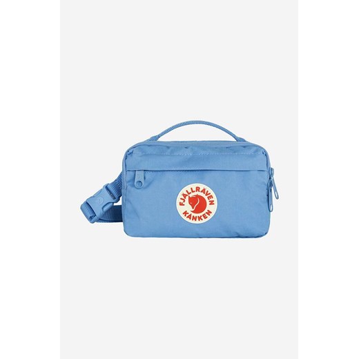 Fjallraven saszetka Kanken Hip Pack kolor niebieski F23796.537-537 ze sklepu ANSWEAR.com w kategorii Saszetki - zdjęcie 161591362