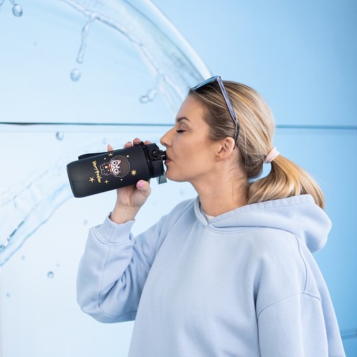 Butelka na wodę 0.6L czarna | wytrzymała i praktyczna | Harry Potter 600ml Sklep SOXO