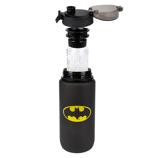 Butelka na wodę 0.6L czarna | wytrzymała i praktyczna | Batman 600ml Sklep SOXO okazja