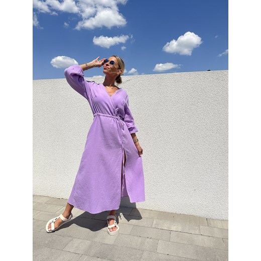 Sukienka Malaga Lilac Cloth uniwersalny okazyjna cena Clothstore