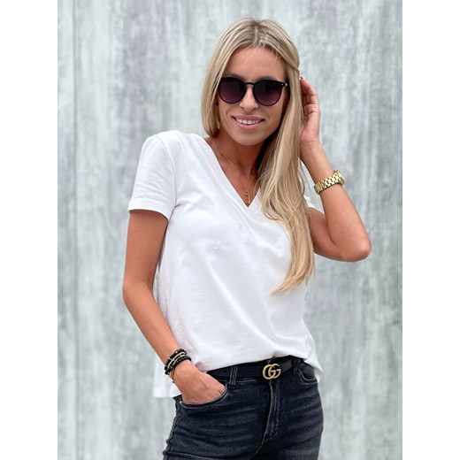 T-shirt V White Cloth XS/S Clothstore