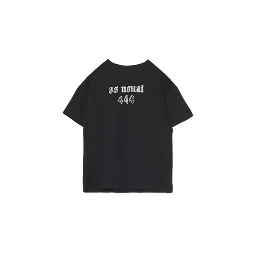 Cropp - Czarny t-shirt z cyrkoniami - czarny ze sklepu Cropp w kategorii Bluzki damskie - zdjęcie 161604671
