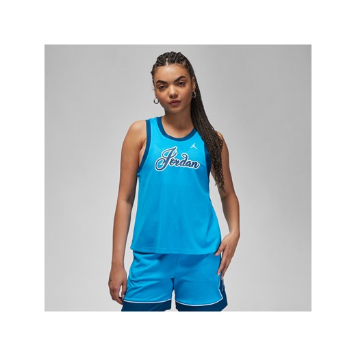 Koszulka damska Jordan - Niebieski ze sklepu Nike poland w kategorii Bluzki damskie - zdjęcie 161609911
