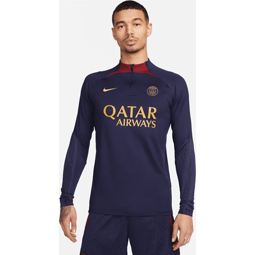 Męska treningowa koszulka piłkarska Paris Saint-Germain Strike Nike Dri-FIT - Niebieski ze sklepu Nike poland w kategorii T-shirty męskie - zdjęcie 161609974