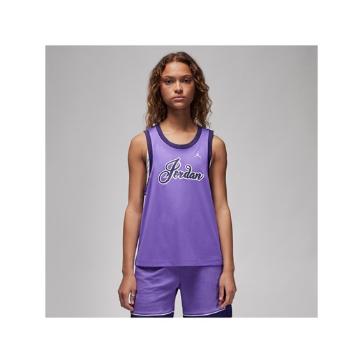 Koszulka damska Jordan - Fiolet ze sklepu Nike poland w kategorii Bluzki damskie - zdjęcie 161610174