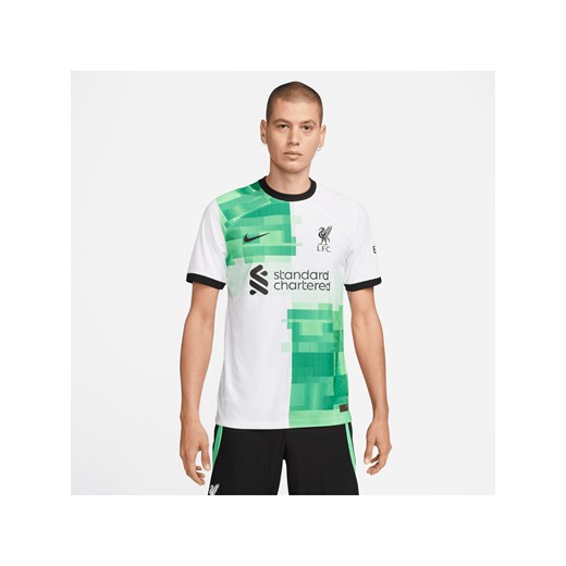 Męska koszulka piłkarska Nike Dri-FIT ADV Liverpool F.C. Match 2023/24 (wersja wyjazdowa) - Biel ze sklepu Nike poland w kategorii T-shirty męskie - zdjęcie 161610313