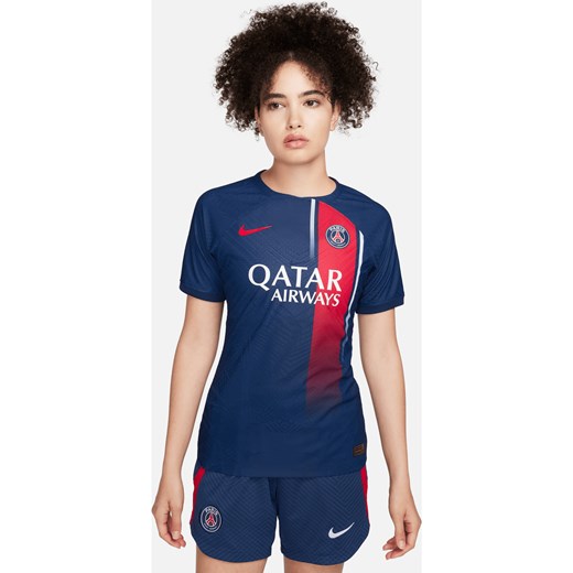 Damska koszulka piłkarska Nike Dri-FIT ADV Paris Saint-Germain Match 2023/24 (wersja domowa) - Niebieski ze sklepu Nike poland w kategorii Bluzki damskie - zdjęcie 161610443