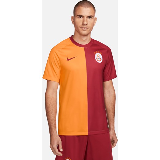 Męska koszulka piłkarska z krótkim rękawem Nike Dri-FIT Galatasaray 2023/24 (wersja domowa) - Pomarańczowy ze sklepu Nike poland w kategorii T-shirty męskie - zdjęcie 161610472