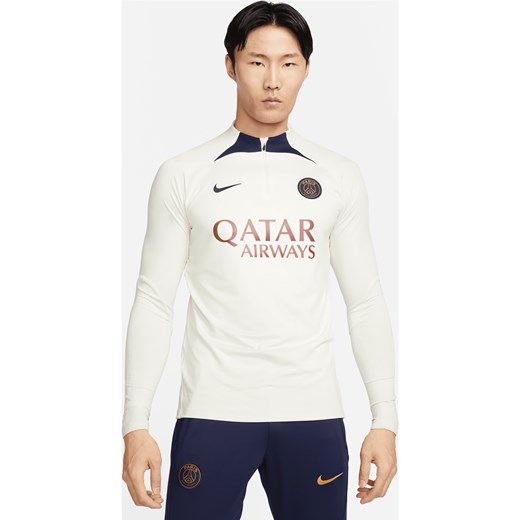 Męska treningowa koszulka piłkarska Paris Saint-Germain Strike Nike Dri-FIT - Biel ze sklepu Nike poland w kategorii T-shirty męskie - zdjęcie 161610544