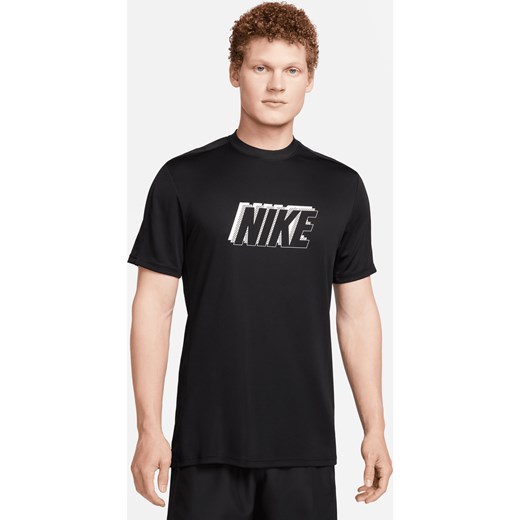 Męska koszulka piłkarska z krótkim rękawem Dri-FIT Nike Academy - Czerń ze sklepu Nike poland w kategorii T-shirty męskie - zdjęcie 161610620