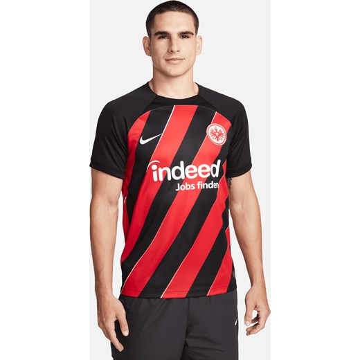 Męska koszulka piłkarska Nike Dri-FIT Eintracht Frankfurt Stadium 2023/24 (wersja domowa) - Czerń ze sklepu Nike poland w kategorii T-shirty męskie - zdjęcie 161610650